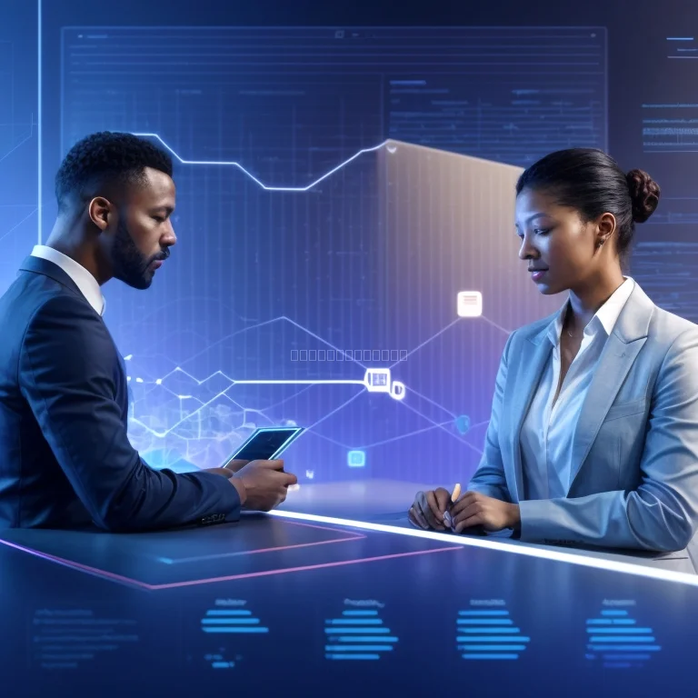 Dashboard interface showing system metrics